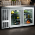 Thumbnail image #3 for Perlick 60-Inch Self-Contained Two-Section Glass Door Back Bar Refrigerator
