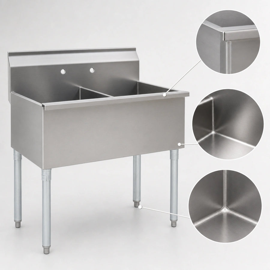 Square Corner, Fuse-Welded Construction