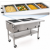 Thumbnail image #3 for Eagle Group 66-Inch Portable Electric Hot Food Table with 4 Dry Wells and Cutting Board
