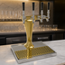 Thumbnail image #3 for Glastender Cobra Tower 4-Faucet Air-Cooled Draft Dispensing Tower, Gold Finish, Countertop Mount