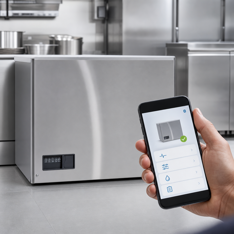Product image #3 for Scotsman Prodigy ELITE Remote Modular Cube Ice Maker, Medium Cube, 500 lb/24 Hr