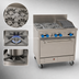 Thumbnail image #3 for Comstock-Castle F330-1RB 36-Inch Gas Range with 4 Open Burners, 12-Inch Char-Broiler and 31.5-Inch Oven