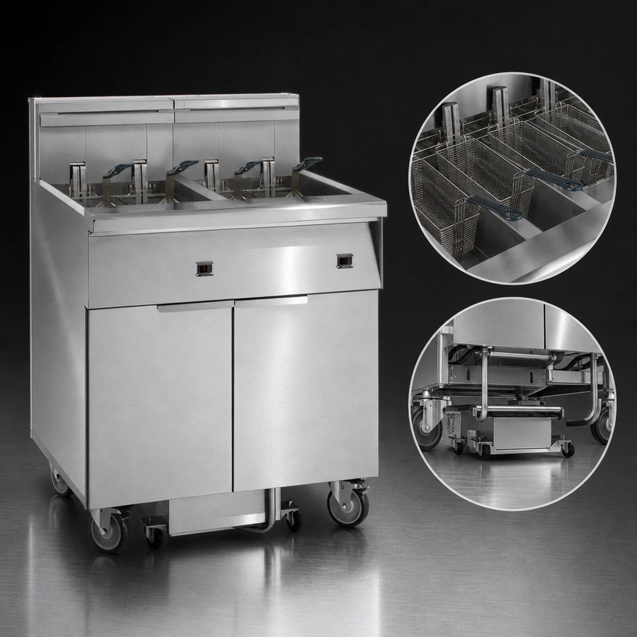 Six-Fryer Battery Design