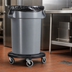 Thumbnail image #3 for Rubbermaid Commercial Products BRUTE Heavy-Duty Trash Can Dolly for 16-, 20-, 26-, and 32-Gallon Containers