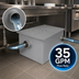 Thumbnail image #3 for Klinger's Trading GT-70 Commercial Grease Interceptor, 70 lb. Capacity, 35 GPM, 3-1/2 Inch Inlet and Outlet