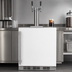 Thumbnail image #4 for Summit Appliance 24-Inch White ADA Cold Brew Coffee Kegerator with Dual Tap Draft Tower