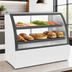 Thumbnail image #3 for Beverage-Air CDR5HC-1-W 60-Inch Open-Food Refrigerated Deli/Bakery Case with Curved Front Glass