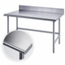 Thumbnail image #3 for Advance Tabco 144-Inch x 24-Inch 14-Gauge 304 Stainless Steel Work Table with 5-Inch Backsplash