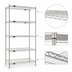 Thumbnail image #3 for EAGLEbrite 5-Tier Stationary Starter Wire Shelving Unit, 42