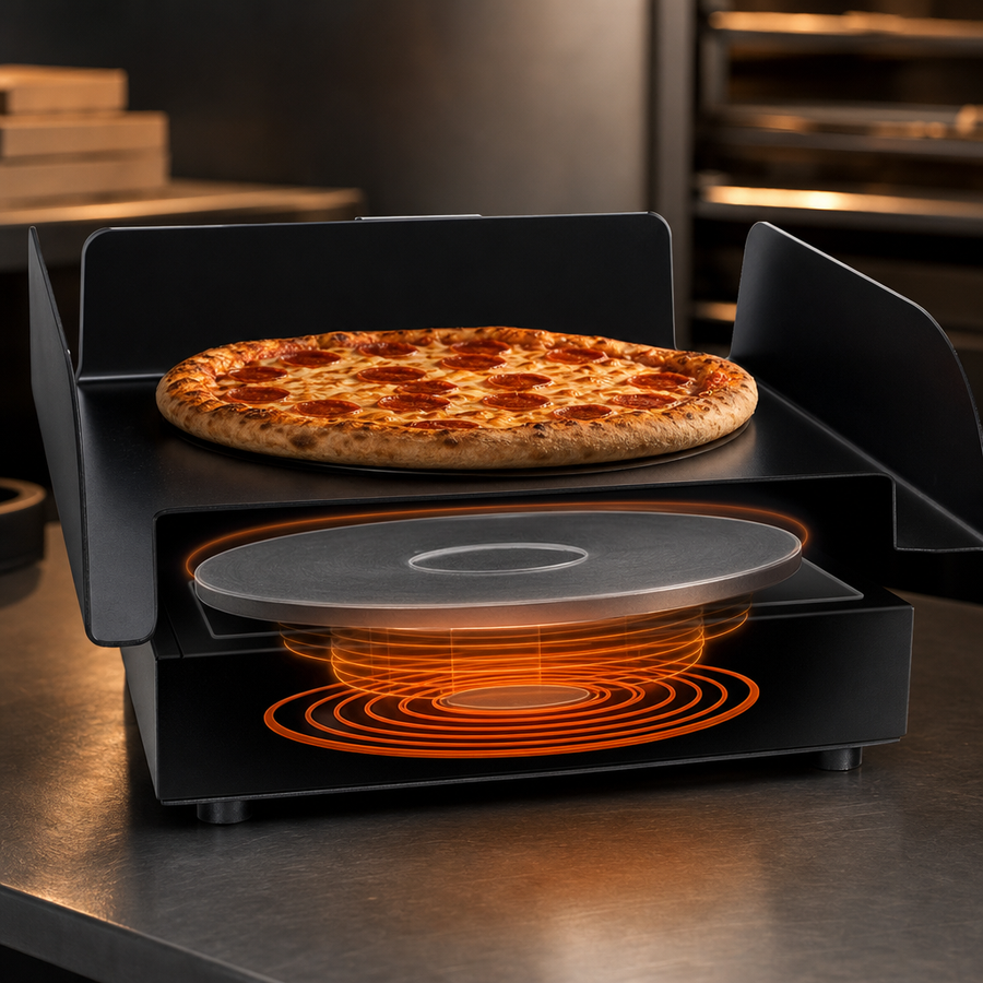Induction-Charged Thermal Disc