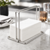 Thumbnail image #4 for American Metalcraft 6-Inch Weighted Stainless Steel Napkin Holder