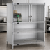 Thumbnail image #3 for EAGLEbrite Zinc Security Enclosure Kit with Hinged Doors, 36 Inch W x 18 Inch D