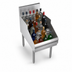 Thumbnail image #3 for Krowne Royal Series Freestanding Underbar Liquor Bottle Display Unit, 18 x 29 Inch, 20-Bottle Capacity