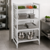 Thumbnail image #4 for Cambro Camshelving Premium 4-Tier Stationary Starter Unit, 21 x 60 x 84 Inches, Vented Polypropylene Shelves