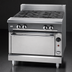 Thumbnail image #3 for Vulcan V Series 36-Inch Heavy Duty Gas Charbroiler Range with Convection Oven Base