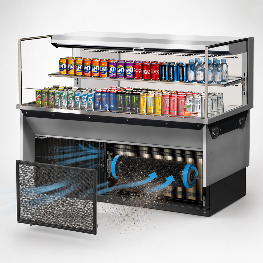 Self-Cleaning Condenser
