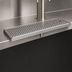 Thumbnail image #3 for Glastender Surface Mount Stainless Steel Drain Pan, 26 Inch W x 8 Inch D
