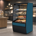 Thumbnail image #3 for Federal Industries Vision Series VHSS2460C High Profile Curved-End Heated Self-Serve Merchandiser, 3-Tier, 24 x 33 x 60 Inches