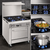 Thumbnail image #3 for Southbend Ultimate 36-Inch Commercial Gas Restaurant Range with 4 Open Burners, 12-Inch Griddle and Cabinet Base