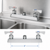 Thumbnail image #3 for Krowne Royal Series Deck-Mount Faucet Body, 8-Inch Centers, Without Spout