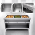 Thumbnail image #3 for Thurmaduke G-3-DLSS 3-Well Full-Size Gas Dry Heat Steam Table with Undershelf