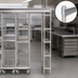 Thumbnail image #3 for Metro TOP-TRACK Super Erecta & Super Adjustable Top-Track Stationary End Unit Kit, 21 Inch Wide, 86 Inch Posts
