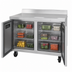 Thumbnail image #3 for Hoshizaki Steelheart WF48B-01 48-Inch Two-Section Worktop Freezer with Solid Doors and Cylinder Lock