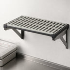 Thumbnail image #3 for Cambro Camshelving® Elevation EWSSK2130V580 Vented Wall-Mounted Shelf Kit, 21 x 30 Inches, Brushed Graphite, Antimicrobial