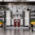 Thumbnail image #3 for Crown EC-6TW-2 Countertop Twin 6-Gallon Electric Tilting Kettle