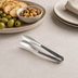 Thumbnail image #3 for American Metalcraft 6-Inch Wavy Aged Stainless Steel Serving Tongs