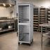 Thumbnail image #3 for NU-VU HW-2G Enclosed Full-Height Bread Cabinet Pan Rack with Casters