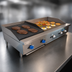 Thumbnail image #3 for Comstock-Castle 60-Inch Countertop Gas Char-Broiler/Griddle Combination with 36-Inch Griddle and 24-Inch Broiler