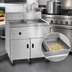 Thumbnail image #3 for Imperial IPC-RS-14 12 Gallon Single-Tank Stainless Steel Pasta Rinse Station