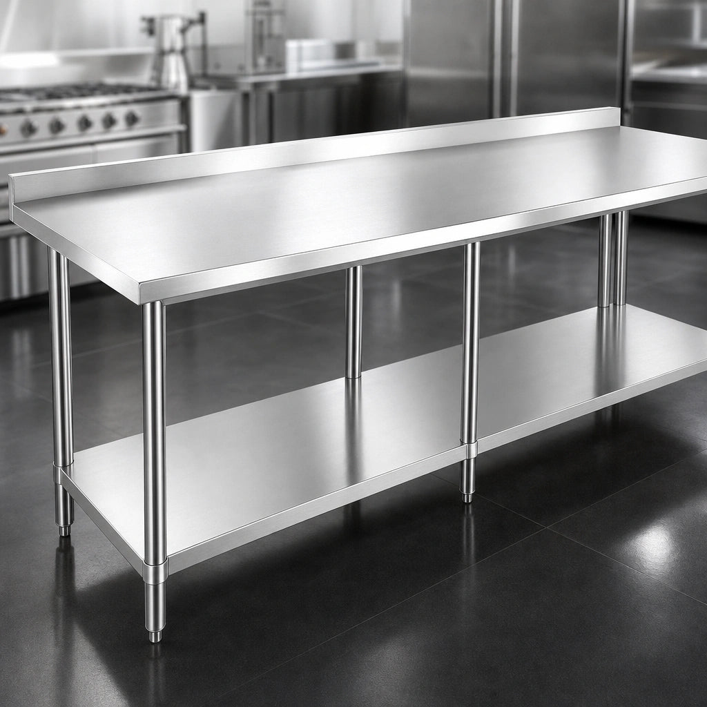 18-Gauge 304 Stainless Steel Top