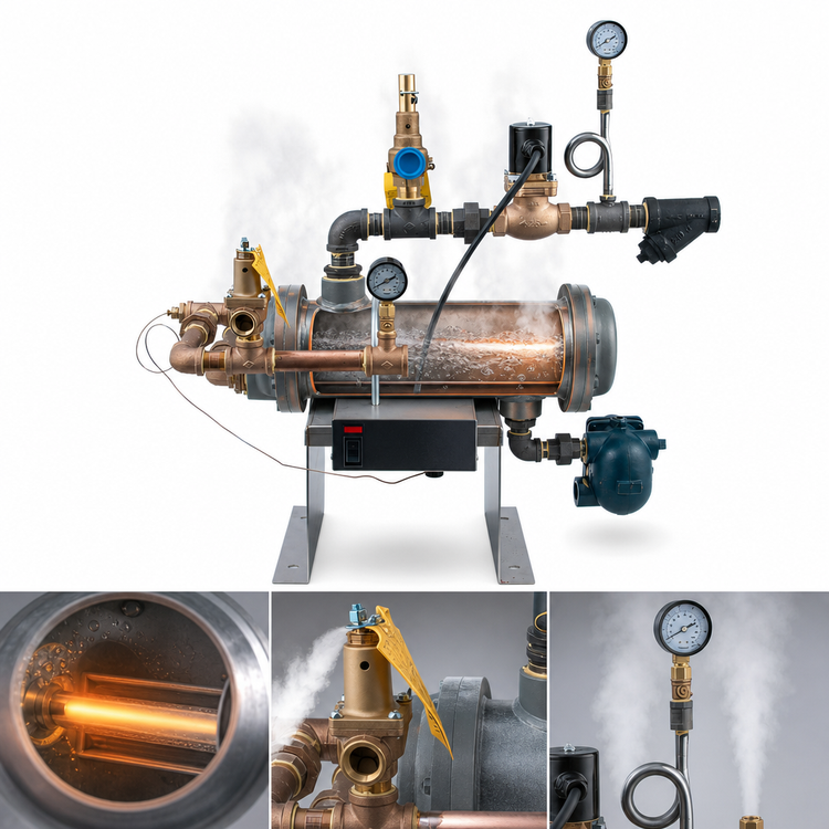 Product image #3 for Jackson J-120 Commercial Steam Booster Heater