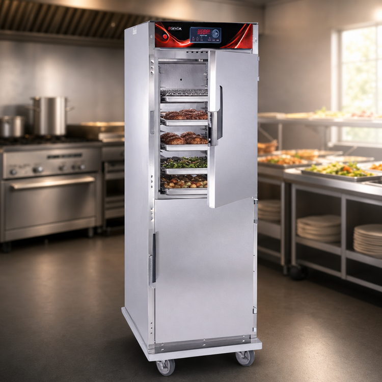 Product image #3 for Cres Cor Roast-N-Hold Full-Height Non-Venting Convection Cook and Hold Oven, 18 Full-Size Pan Capacity, 208V, 3-Phase