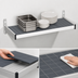 Thumbnail image #3 for Fermod Solid Wall-Mounted Shelving Unit with Removable Polymer Inserts, 35W x 18D Inches
