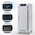 Thumbnail image #3 for Metro C5 8 Series Full-Height Pass-Thru Heated Holding Cabinet with Solid Doors and Lip Load Slides, 18 Pan Capacity