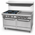Thumbnail image #3 for Southbend S-Series 60-Inch Gas Restaurant Range with 6 Open Burners, 24-Inch Griddle, and 2 Cabinet Bases