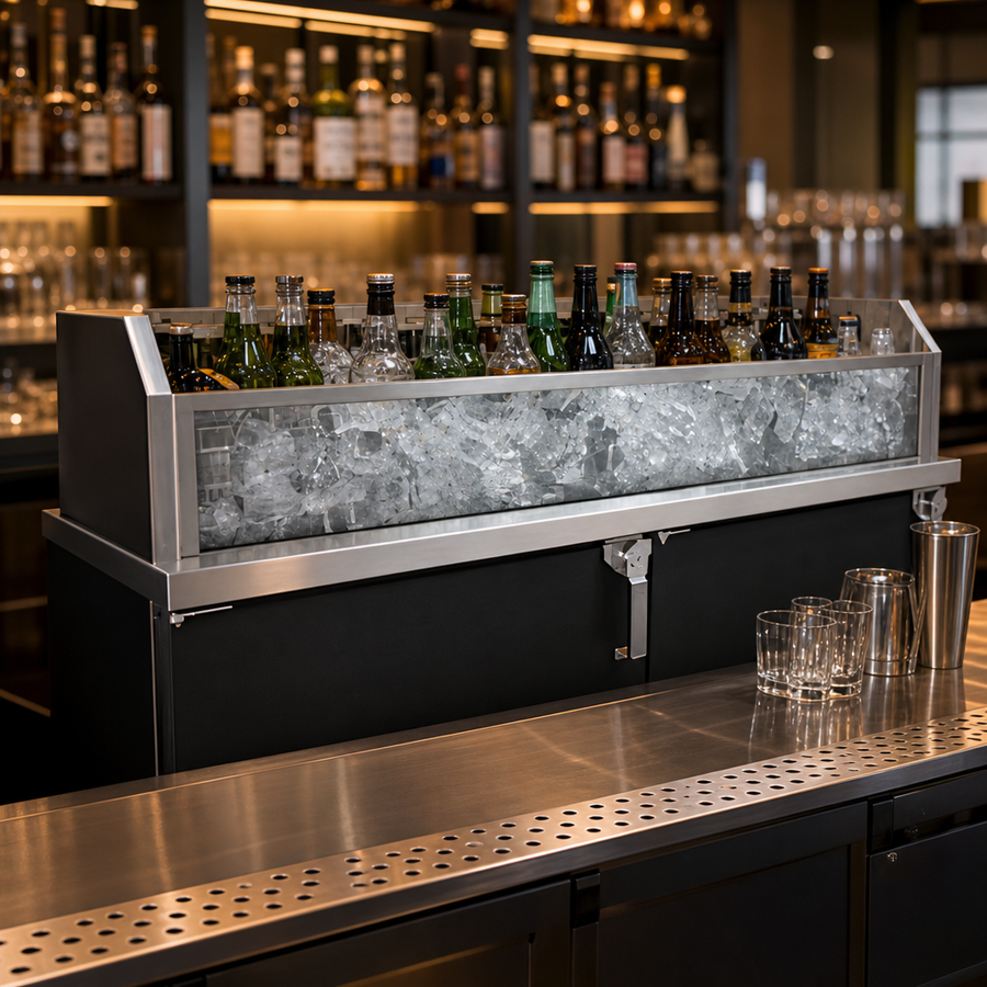 Back Bar Beverage Display