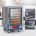 Thumbnail image #3 for Metro C5 3 Series Half-Height Mobile Moisture Heated Holding & Proofing Cabinet with Gray Insulation Armour, Clear Polycarbonate Door