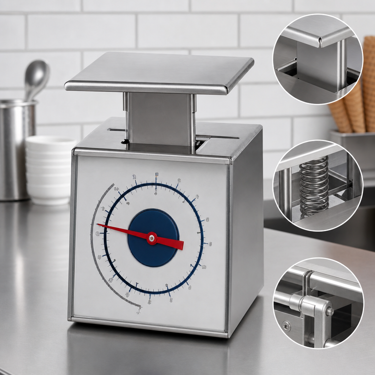 Product image #3 for Edlund SSC-16 Top-Loading Compact Ice Cream Portion Control Scale, Fixed Dial