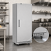 Thumbnail image #3 for Kelvinator Commercial 31-Inch One-Section 25 Cu. Ft. Reach-In Refrigerator, Bottom-Mount Self-Contained, Right-Hinged Solid Door