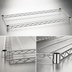 Thumbnail image #3 for QuadTruss Electropolished Stainless Steel Wire Shelf, 42 x 24 Inches