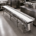 Thumbnail image #3 for Dinex DXIESR14 14 ft. PVC Roller Tray Make-Up Conveyor