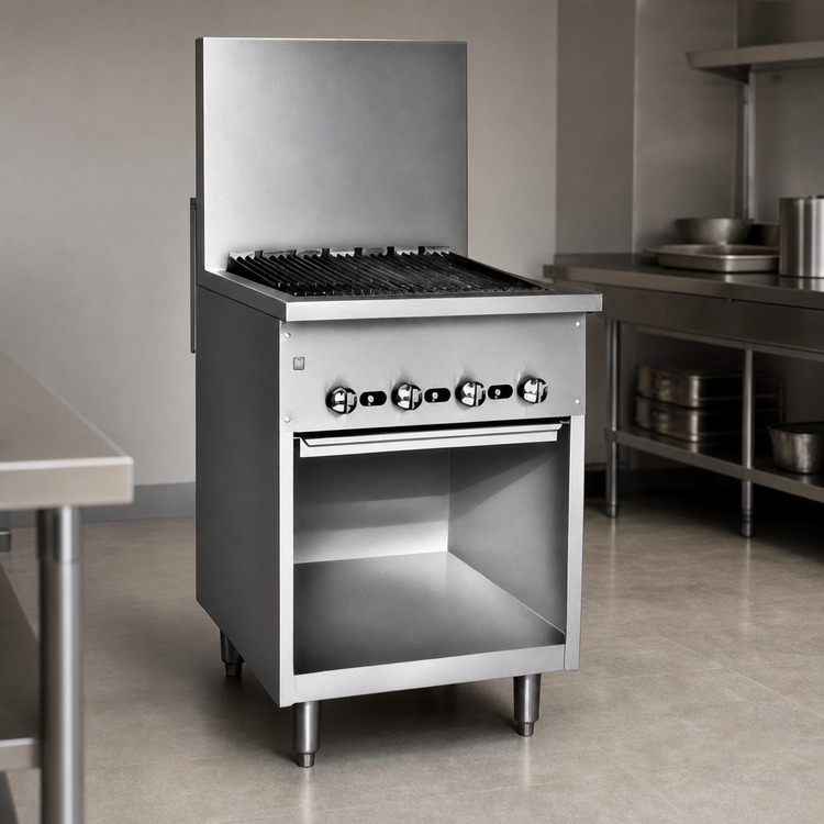 Product image #3 for Jade Bistro 36-Inch Gas Charbroiler with Open Cabinet Base