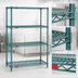 Thumbnail image #3 for Eagle Valu-Gard 4-Shelf Wire Shelving Starter Unit, 48 x 24 x 74 Inches, Green Epoxy