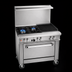 Thumbnail image #3 for Southbend Ultimate 36-Inch Gas Restaurant Range with 2 Open Burners, 24-Inch Charbroiler, and Convection Oven