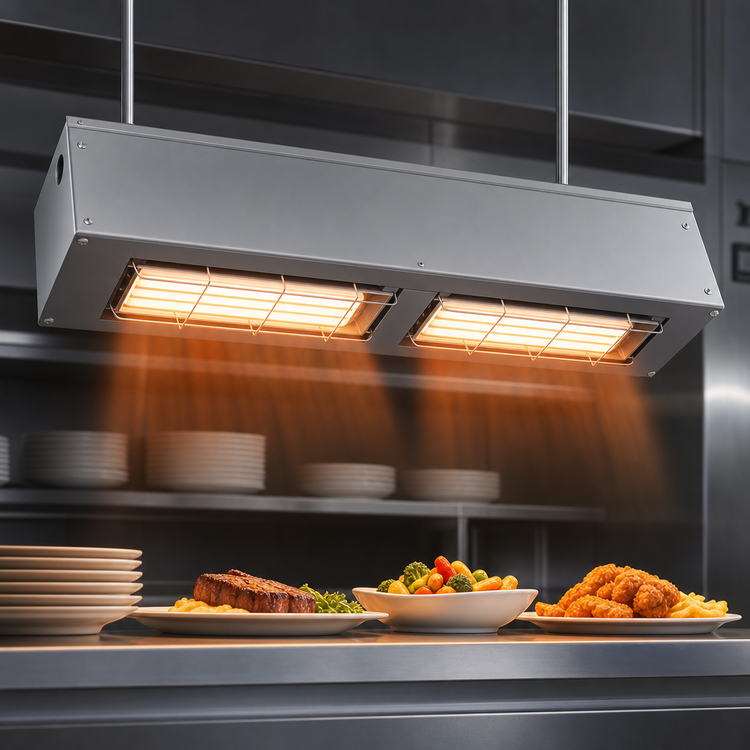 Product image #3 for Hatco Ultra-Glo 36-Inch Double Ceramic Infrared Strip Heater