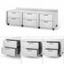 Thumbnail image #3 for Garland Polar Cuisine 102-Inch Three-Section Remote Refrigerated Drawer Base